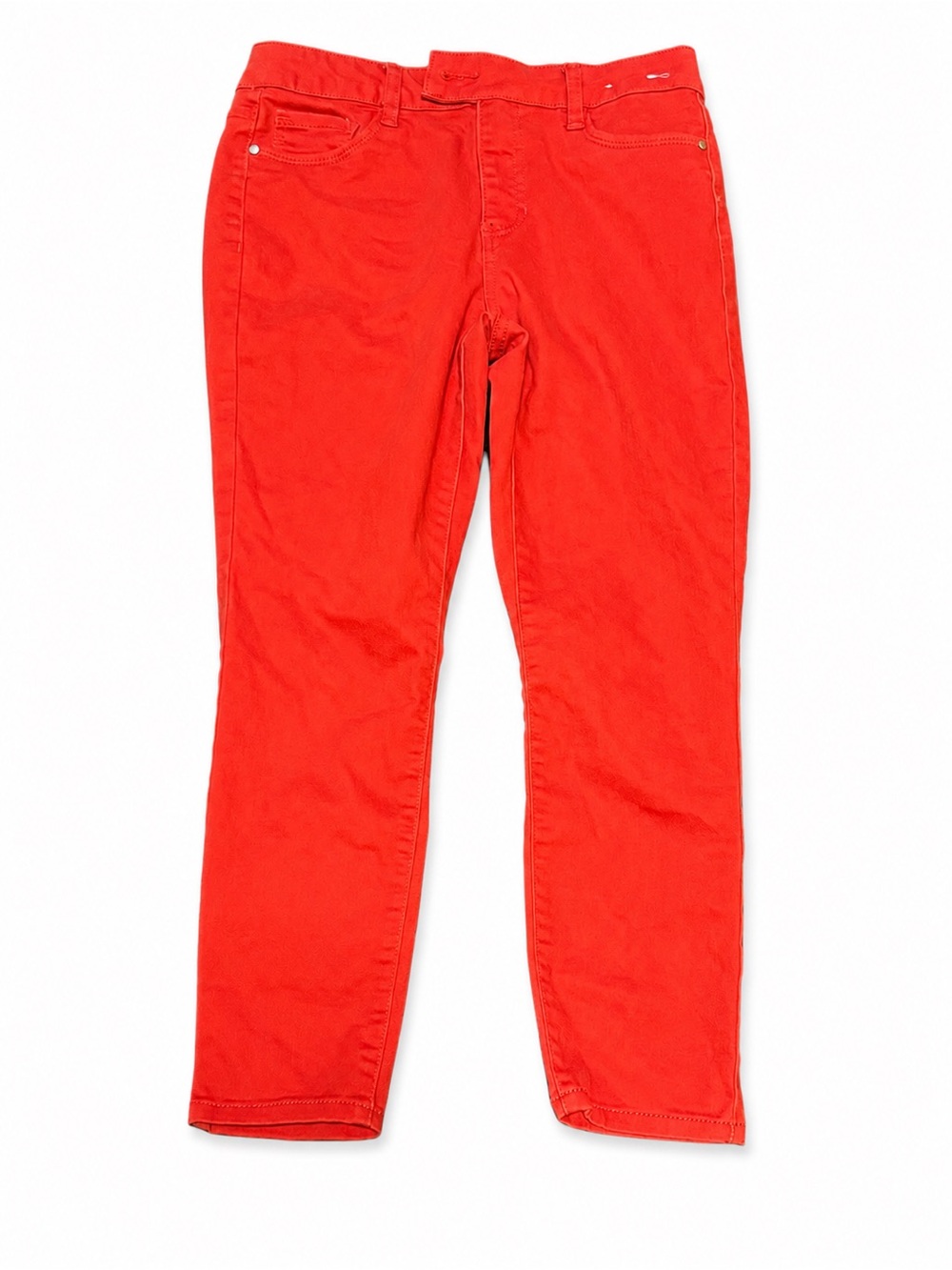 d.jeans Red Stretch Skinny Ankle Pants Size 8P